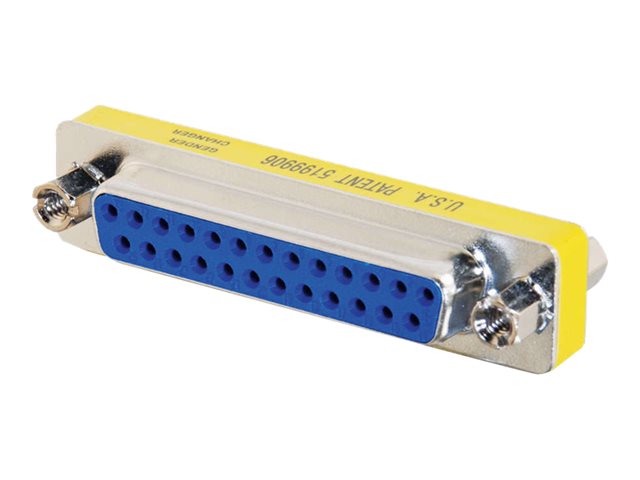C2G Mini Gender Changer - serial / parallel gender changer - DB-25 to DB-25