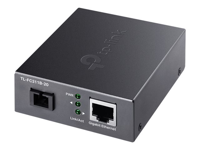 TP-Link TL-FC311B-20 - V1 - fibre media converter - 1GbE