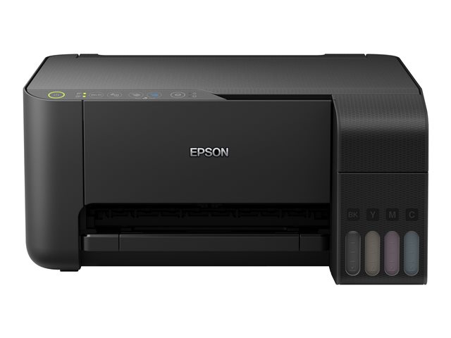 EcoTank ET-2714- Multifunction printer - colour - ink-jet - A4/Legal (media) - up to 33 ppm (printing) - 100 sheets - USB, Wi-Fi - black. ALTERNATIVE TO RETAIL ET-2710