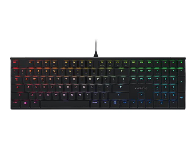 CHERRY MX 10.0N RGB BLACK CORDED KEYBOARD USB EU
