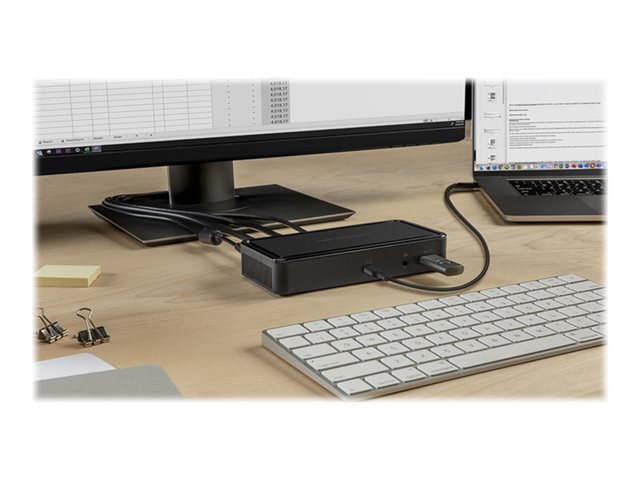 Belkin Thunderbolt 3 Dock Plus - docking station - USB-C / Thunderbolt 3 - 2 x DP - 1GbE