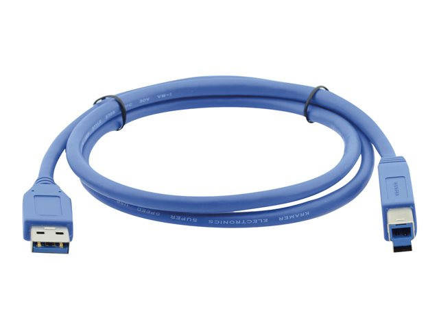 Kramer C-USB3/AB Series C-USB3/AB-3 - USB cable - USB Type A to USB Type B - 90 cm