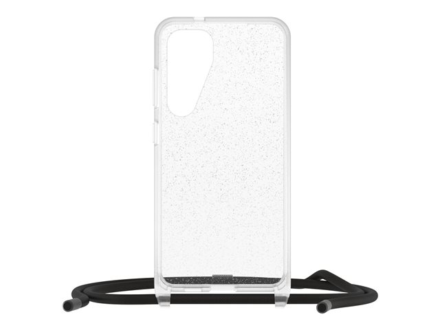 OtterBox React Series - Back cover for mobile phone - necklace - stardust (clear glitter) - for Samsung Galaxy S24