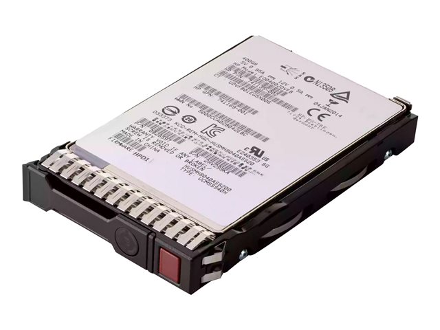 HPE Mixed Use - SSD - 1.6 TB - hot-swap - 2.5" SFF - SAS 12Gb/s - with HPE Smart Carrier