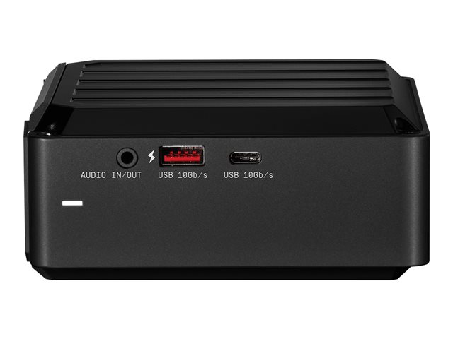WD_BLACK D50 Game Dock WDBA3U0010BBK - Docking station - Thunderbolt 3 - DP, Thunderbolt - HDD 1 TB - 1GbE - EMEA