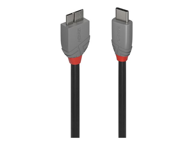2M USB 3.2 TYPE C TO MICRO-B CABLE ANTHRA LINE