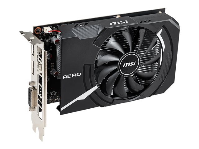GPU Nvidia GTX1650 Aero ITX OC 4G Fan