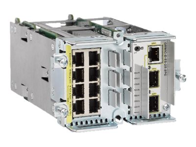 Cisco Ethernet Switch Module for the Cisco 2010 Connected Grid Router - Switch - Managed - 8 x 10/100 + 1 x combo Gigabit SFP + 1 x Gigabit SFP - plug-in module - PoE - for Cisco 2010, 2010 Connected Grid
