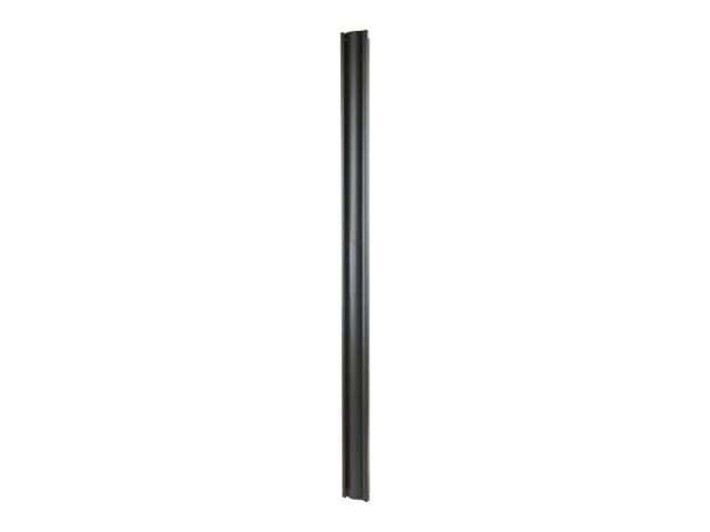 APC - Rack cable management panel door - black