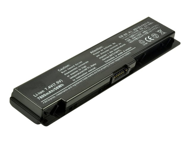 2-Power Main Battery Pack - laptop battery - Li-Ion - 7800 mAh - 57 Wh