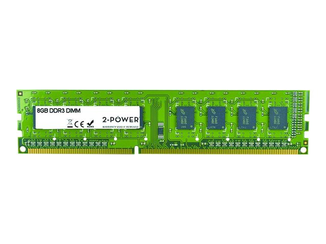 2-Power - DDR3 - module - 8 GB - DIMM 240-pin - 1600 MHz / PC3-12800 - unbuffered