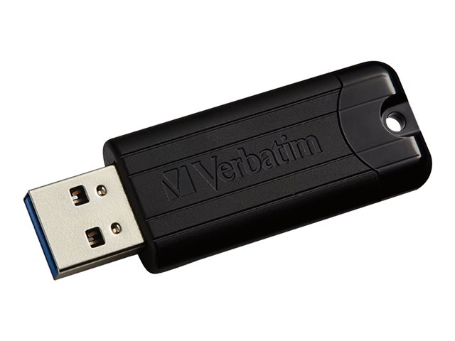 VERBATIM USB3.0 STORE N GO 64GB 64GB PINSTRIPE BLACK P-BLIST