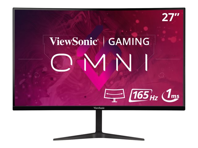 ViewSonic VX2718-PC-MHD - Gaming - LED monitor - curved - Full HD (1080p) - 27"
