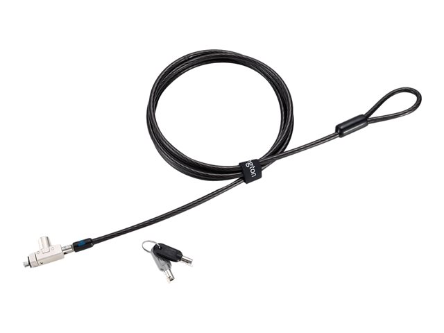 Kensington Slim N17 2.0 - security cable lock - like keyed for wedge-shaped slots