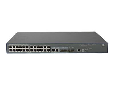 HPE 3600-24 v2 SI Switch - switch - 24 ports - Managed - rack-mountable