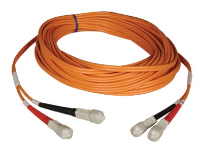 Eaton Tripp Lite Series Duplex Multimode 50/125 Fiber Patch Cable (SC/SC), 9M (30 ft.) - patch cable - 9 m - orange