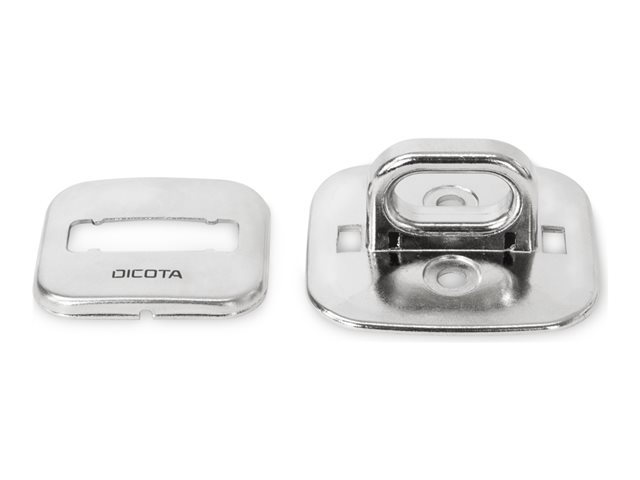 DICOTA - Laptop lock base plate - silver