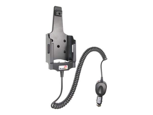 Brodit Active holder with cig-plug - handheld car cradle