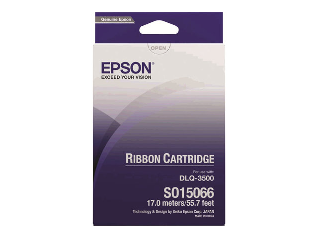 Epson SIDM Black Ribbon Cartridge for DLQ-3000/+/3500 (C13S015066)
