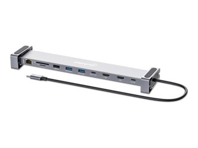 USBC DOCK/HUB/READR/MST 7PORT HDMI(X2)/ENET/USBA(X3)/USBC