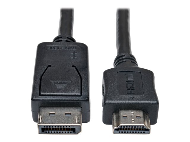 Eaton Tripp Lite Series DisplayPort to HDMI Adapter Cable (M/M), 6 ft. (1.8 m) - adapter cable - DisplayPort / HDMI