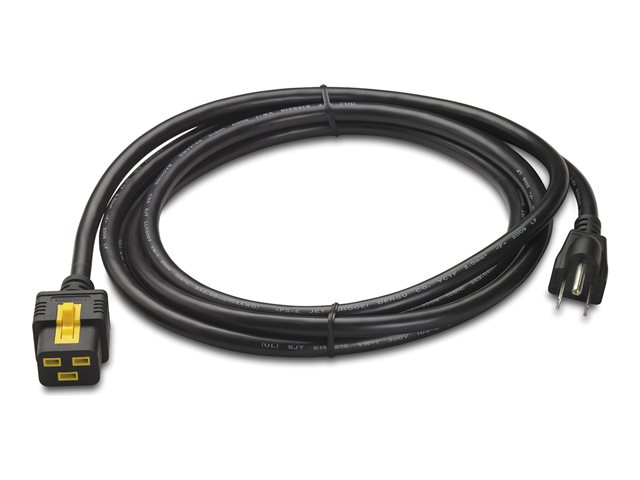 POWER CORD LOCKING C19 TO 5-15P 3.0M