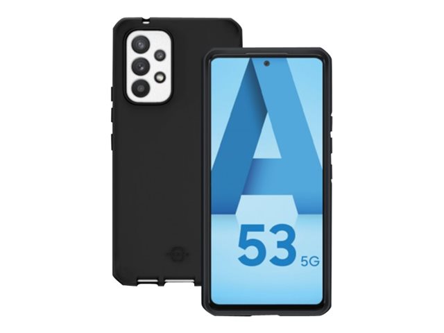 SPECTRUM CASE FOR GALAXY A53 - SOLID BLACK MAT - SOFT BAG