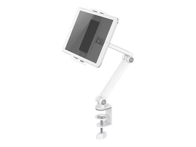 Neomounts ds15-545wh1 - Mounting kit (desk mount) - full-motion adjustable arm - for tablet - steel - white - screen size: 4.7"-12.9" - clamp mountable