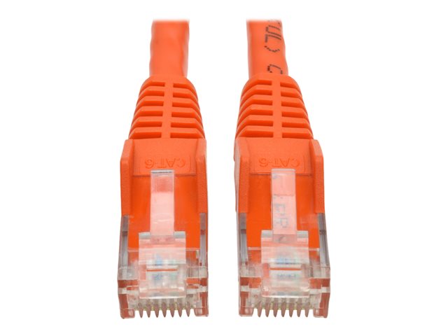 Tripp Lite 6ft Cat6 Snagless Molded Patch Cable UTP Orange RJ45 M/M 6' - patch cable - 1.8 m - orange