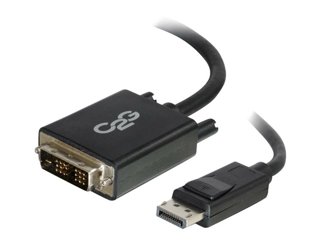 C2G 3m DisplayPort to Single Link DVI-D Adapter Cable M/M - DP to DVI - Black - DisplayPort cable - 3 m