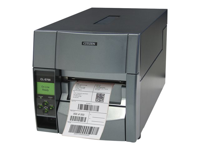 CL-S700IIDT PRINTER GREY DT WITH COMPACT ETHERNET CARD