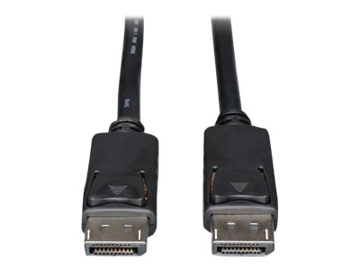 Eaton Tripp Lite Series DisplayPort Cable with Latching Connectors, 4K (M/M), Black, 25 ft. (7.62 m) - DisplayPort cable - 7.62 m