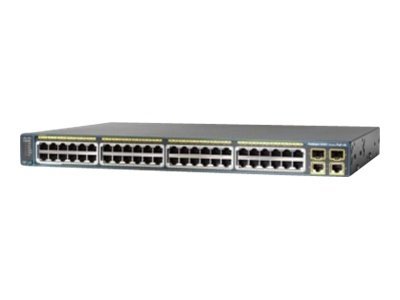 Cisco Catalyst 2960-48PST-L - switch - 48 ports - Managed - rack-mountable