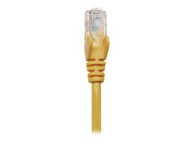 Intellinet Network Patch Cable, Cat5e, 3m, Yellow, CCA, U/UTP, PVC, RJ45, Gold Plated Contacts, Snagless, Booted, Lifetime Warranty, Polybag - patch cable - 3 m - yellow