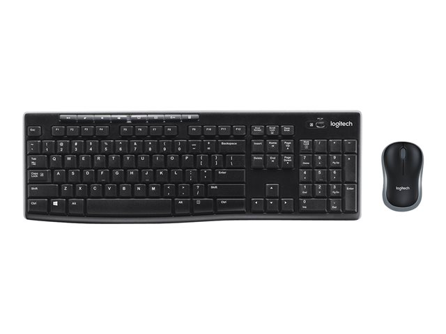 Logitech MK270 Wireless Combo - keyboard and mouse set - Swiss Input Device