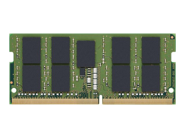 Kingston Server Premier - DDR4 - module - 32 GB - SO-DIMM 260-pin - 3200 MHz / PC4-25600 - registered with parity
