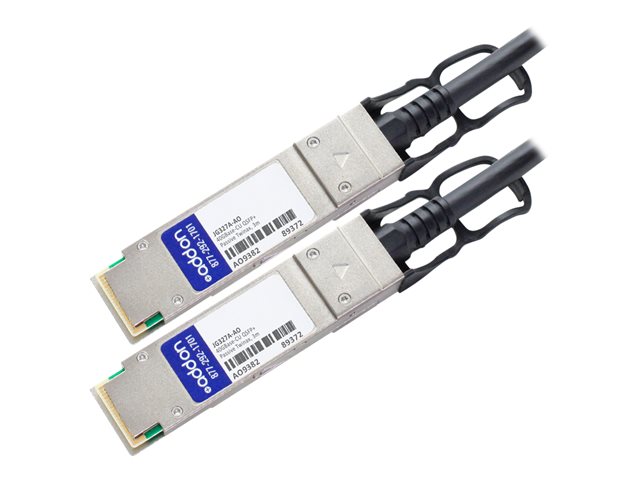 AddOn 3m HP Compatible QSFP+ DAC - direct attach cable - 3 m