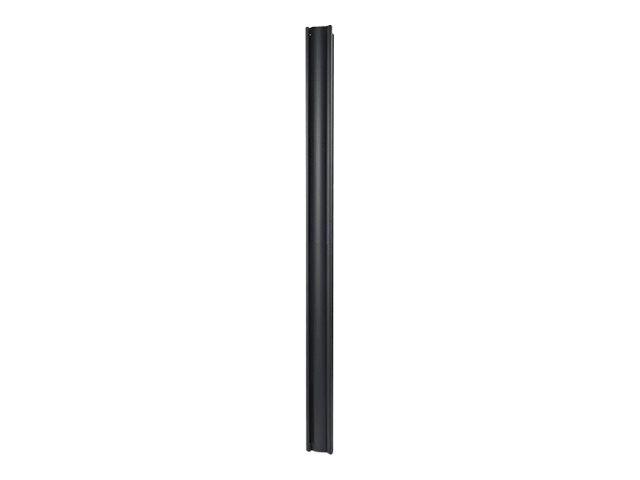 APC - Rack cable management panel door - black