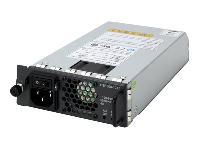 HPE X351 - Power supply - hot-plug (plug-in module) - AC 100-240 V - 300 watt - United Kingdom - for HPE MSR3044, MSR3064