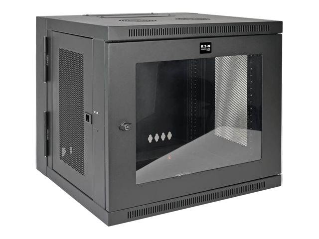 Eaton Tripp Lite Series 10U Wall Mount Rack Enclosure Server Cabinet w/Swinging Door Acrylic Window - rack - 10U
