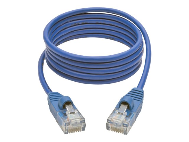 Eaton Tripp Lite Series Cat5e 350 MHz Snagless Molded Slim (UTP) Ethernet Cable (RJ45 M/M) - Blue, 4 ft. (1.22 m) - patch cable - 1.22 m - blue