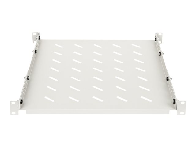 Intellinet - rack shelf - 19" variable rails, fixed mounting - 1U