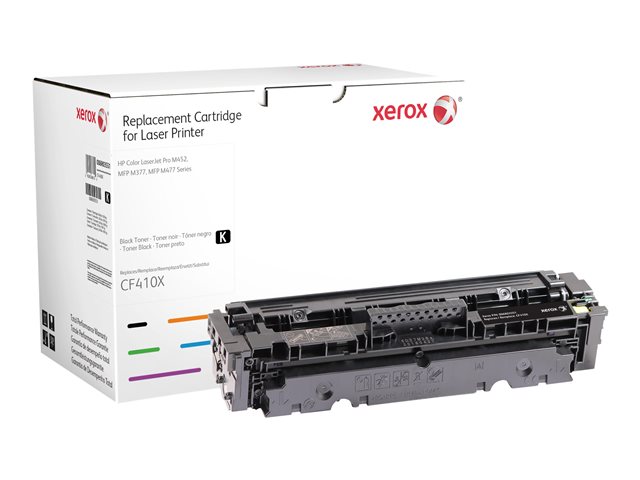 Xerox - Black - compatible - toner cartridge (alternative for: HP CF410X) - for HP Color LaserJet Pro M452, MFP M377, MFP M477