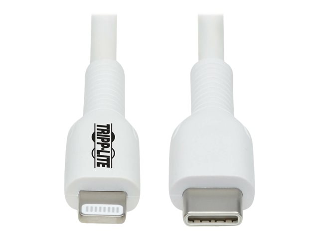 Tripp Lite USB C to Lightning Sync/Charge Cable, MFi Certified - USB 2.0, M/M, 1M (3.3 ft) - Lightning cable - Lightning / USB - 1 m