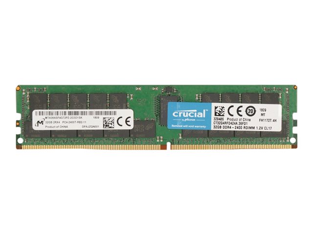2-Power - DDR4 - module - 32 GB - DIMM 288-pin - 2400 MHz / PC4-19200 - registered