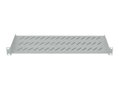 19IN CANTILEVER SHELF 1U 150MM- 2-POINT FRONT MOUNT GREY