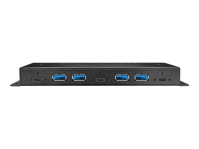 Lindy - hub - 7 ports - rack-mountable