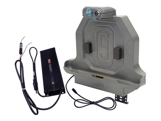 KIT ZEBRA ET50/51 55/56 8IN DUAL USB DOCKING STATION W/MP20