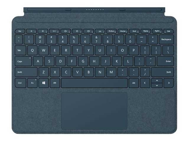 Microsoft Surface Pro Signature Type Cover - keyboard - with trackpad, accelerometer - QWERTY - UK - cobalt blue