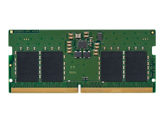 Kingston ValueRAM - Bulk - DDR5 - module - 8 GB - SO-DIMM 262-pin - 5600 MHz / PC5-44800 - unbuffered